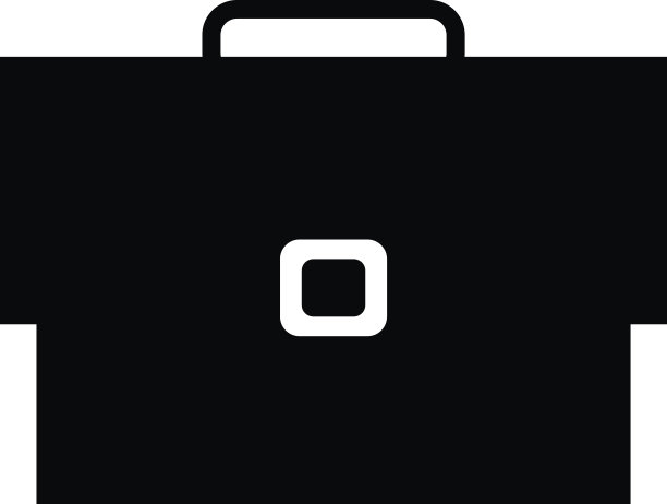 固体图标向量的商业袋。图片下载