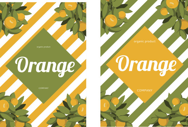 横幅上有新鲜的橘子，水果和树叶。柑橘类水果自然生态清洁。图片下载