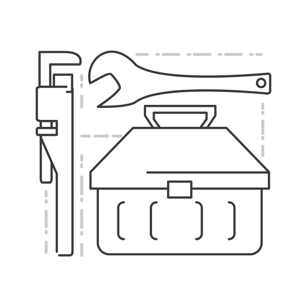 平面设置图标工具管道图片下载