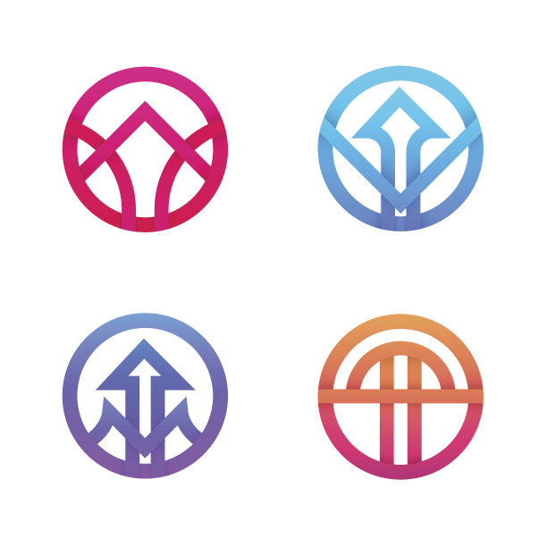 一组抽象图标线性图标符号。图片下载