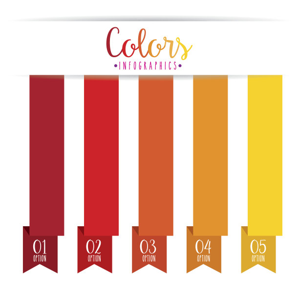 颜色信息图图片下载