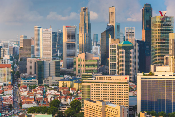 新加坡城市全景图片下载