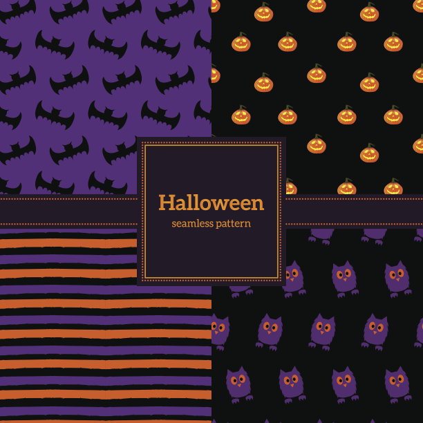 万圣节矢量图素材ID：309977514