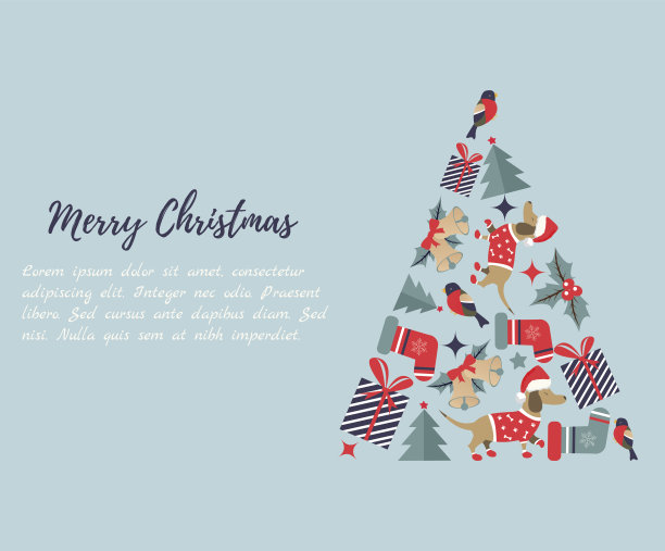 圣诞，新年背景，圣诞树图片下载