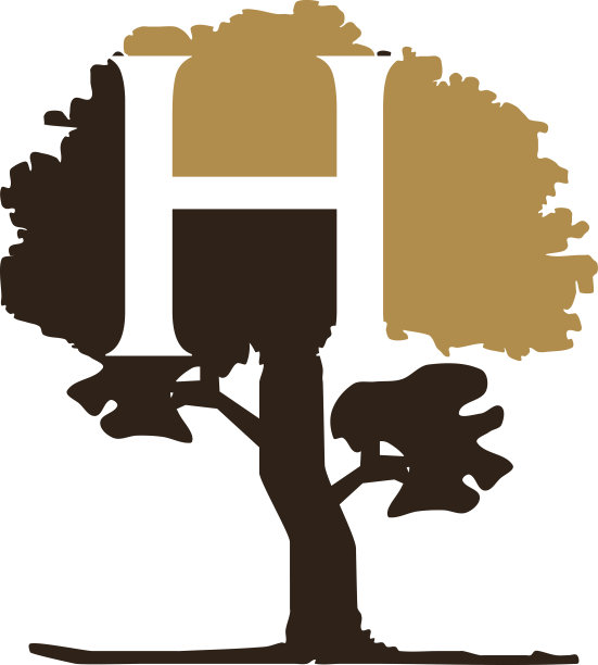 树字母H图片下载