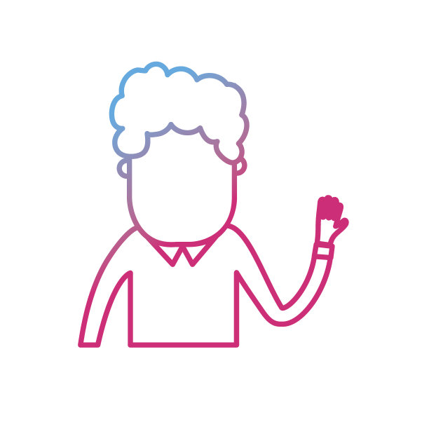 有发型设计和服装的线人图片下载