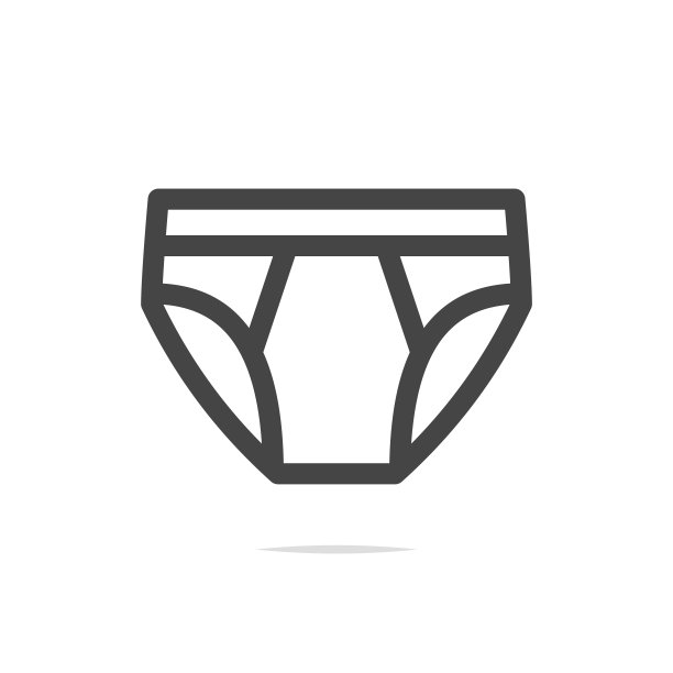 男士内衣图标矢量透明图片下载