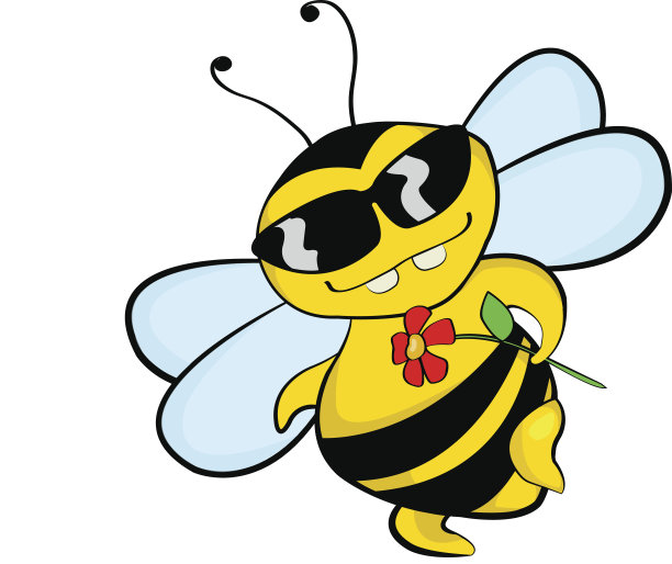 一个蜜蜂调情图片下载