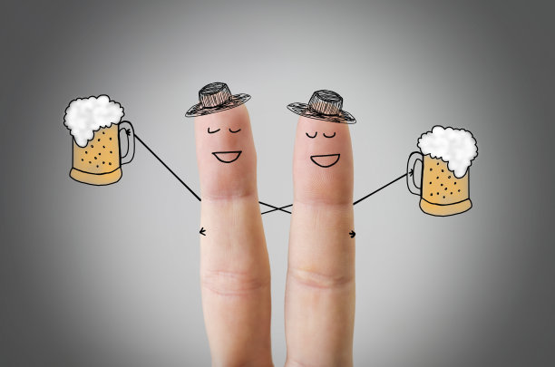 快乐的手指朋友一起玩图片下载