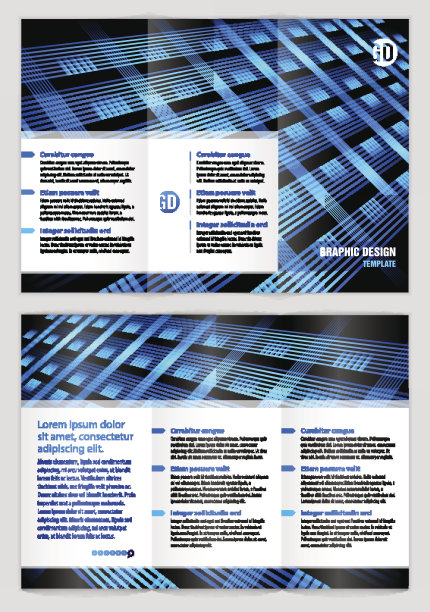 传单设计的例子。图片下载