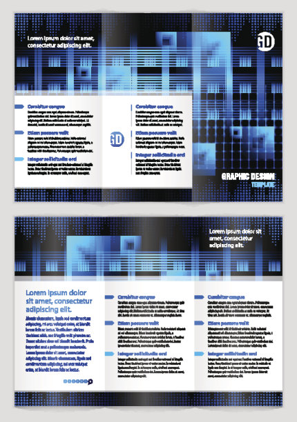 传单设计的例子。图片下载