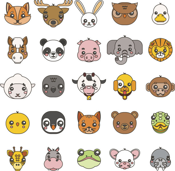 动物矢量图素材ID：310021638