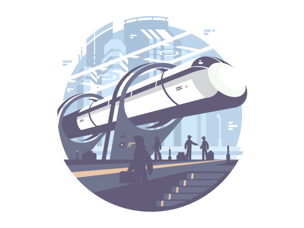 超级高铁素材图片