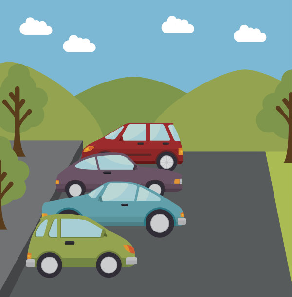 停车场设计图片下载