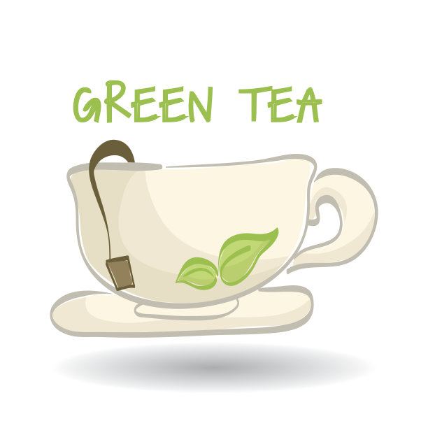 平面插图的茶设计图片下载