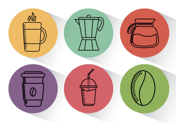 喝咖啡的时间设计图片下载