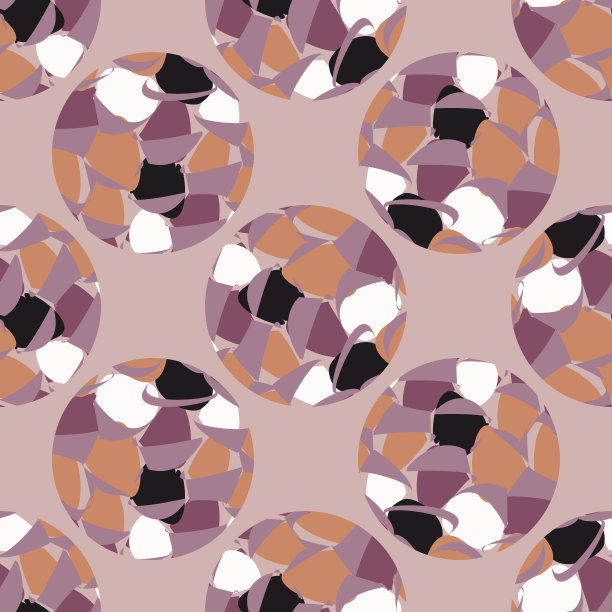 圆点无缝图案。点纹理。三维球。纺织融洽。图片下载