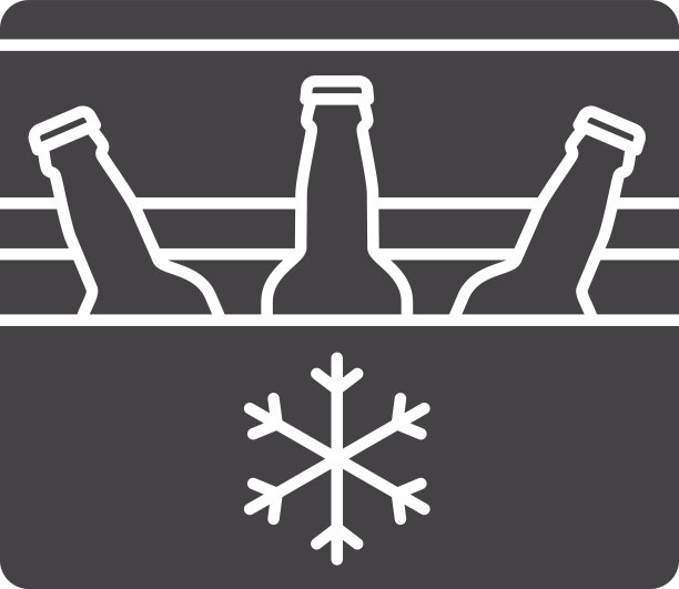 便携式冰箱图标图片下载