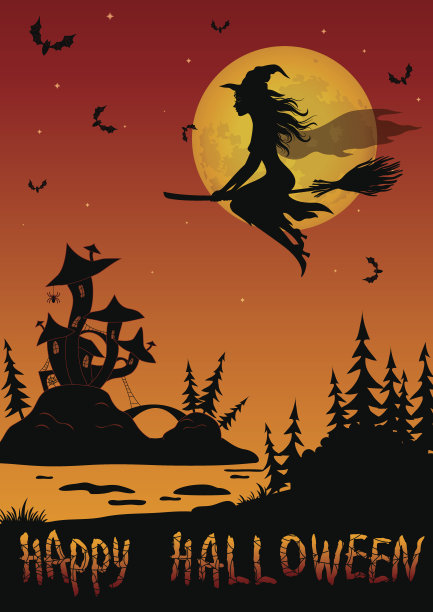 节日万圣节背景图片下载