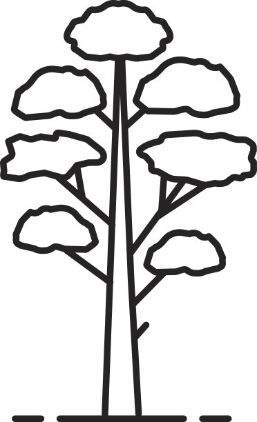 松树图标图片下载