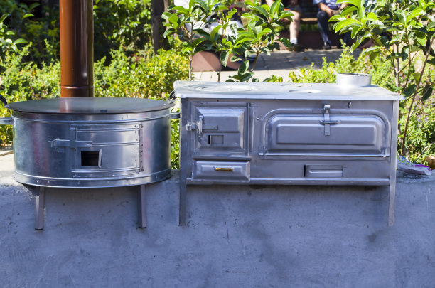 旧复古烤箱图片下载