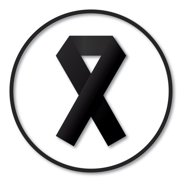 悼念黑丝带图片下载