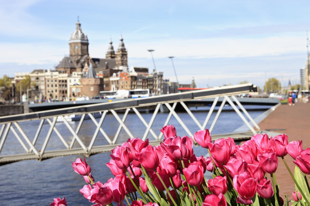 圣尼古拉斯教堂和阿姆斯特丹图片下载