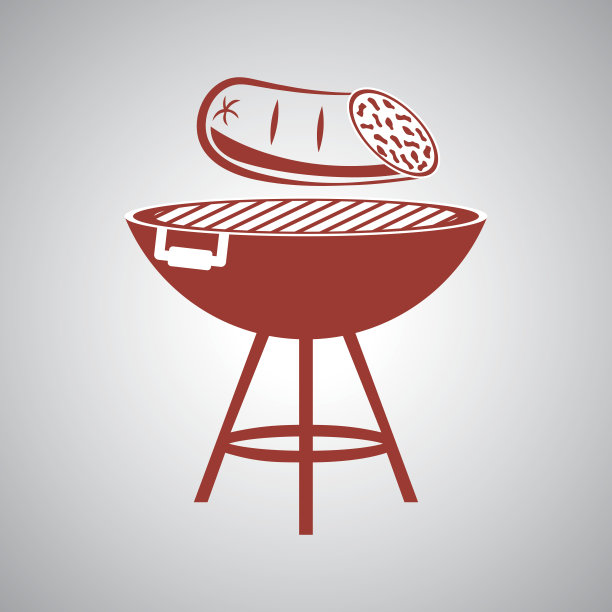 烧烤设计，烧烤和菜单概念，可编辑向量图片下载