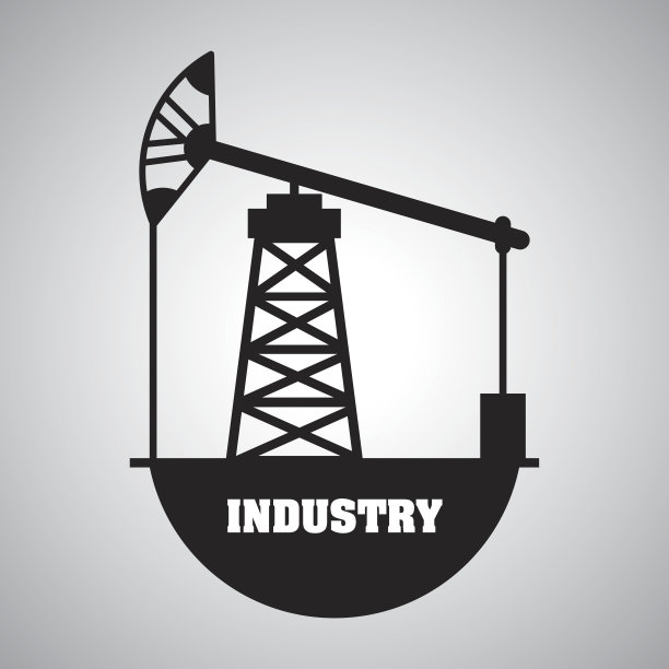 工业设计，工厂和工厂概念，可编辑向量图片下载