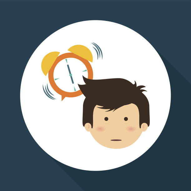 休息的设计。睡眠图标。就寝时间概念，矢量图图片下载