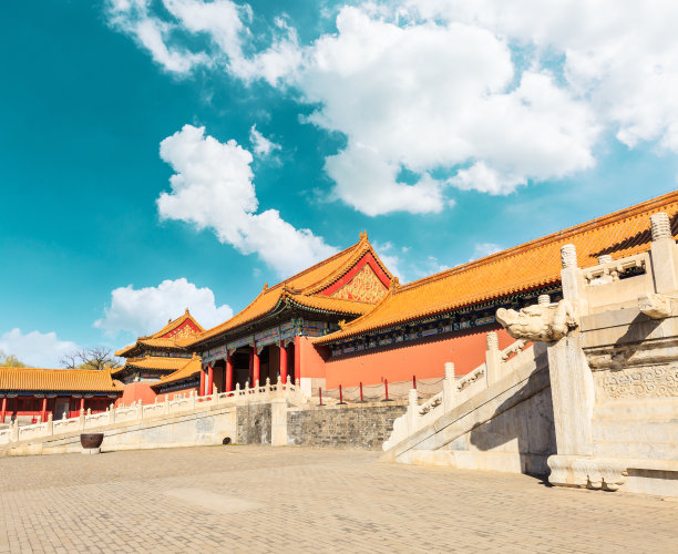 世界著名的历史文化纪念碑，中国北京紫禁城图片下载