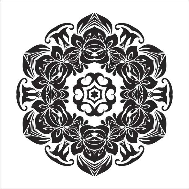 曼荼罗插图图片下载