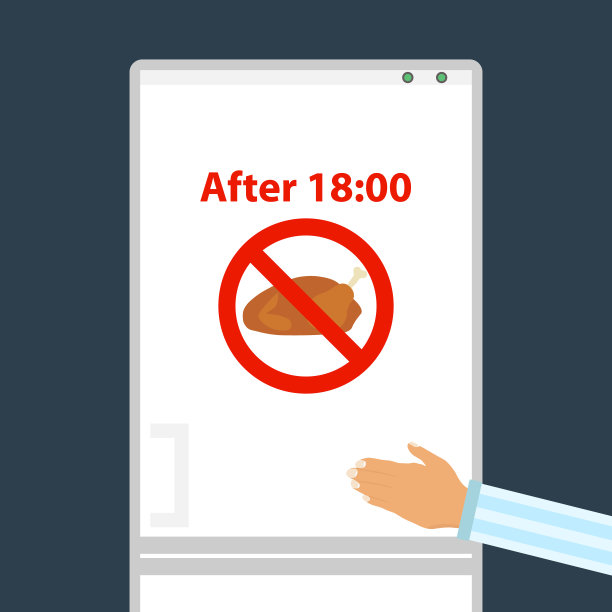 晚上偷偷溜进冰箱的人。晚上吃，晚上饿。图片下载