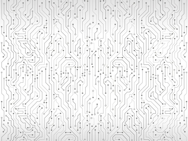 电路板矢量插图。图片下载