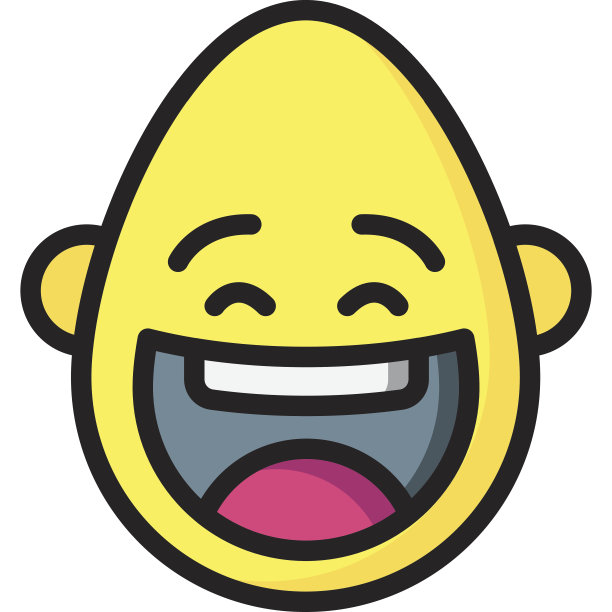 快乐Emoji图标图片下载