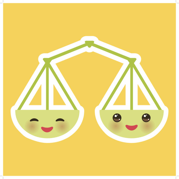 可爱的绿色鳞片，微笑和大眼睛在橙色的背景。向量图片下载