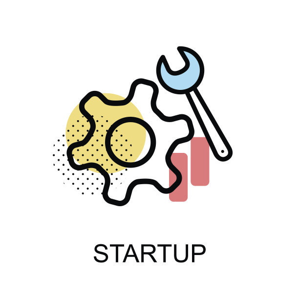 启动图形图标。矢量图图片下载