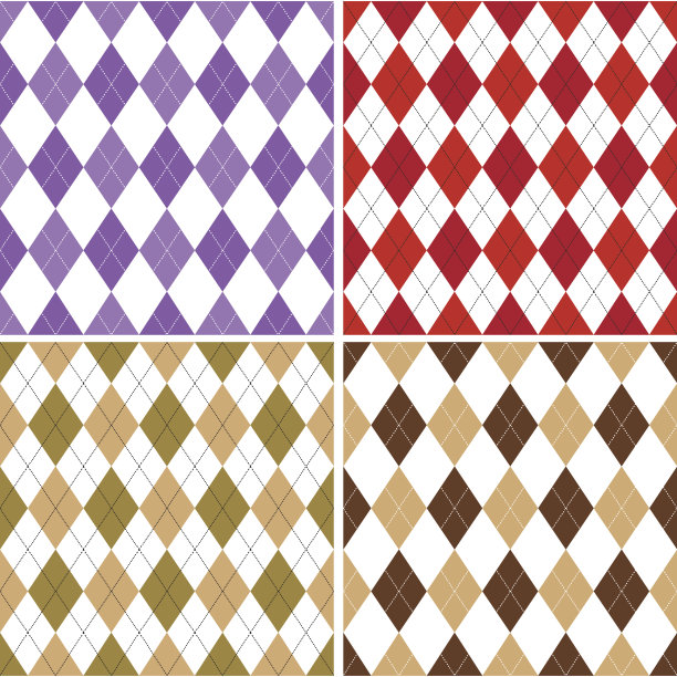 无缝菱形图案在阴影与白色针。矢量插图。图片下载