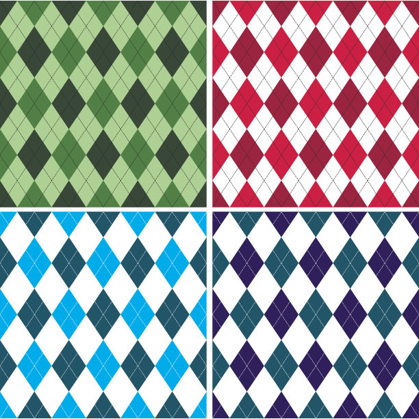 无缝菱形图案在阴影与白色针。矢量插图。图片下载