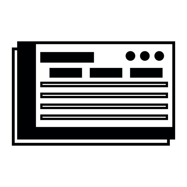 轮廓银行支票金融经济图标图片下载