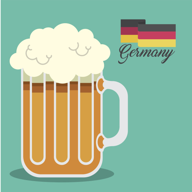 啤酒喝淡啤酒德国图片下载