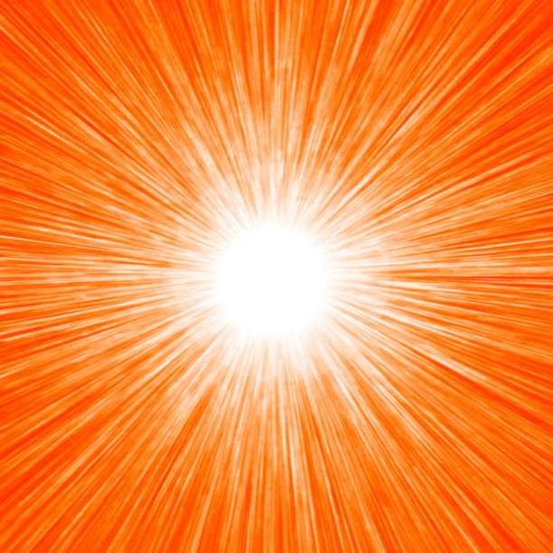 明亮的阳光辐射背景素材图片