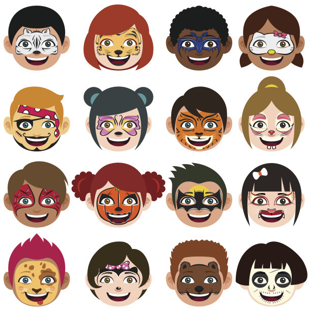 万圣节矢量图素材ID：310127736