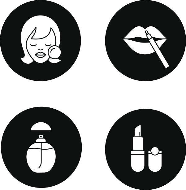 化妆品配件图标图片下载