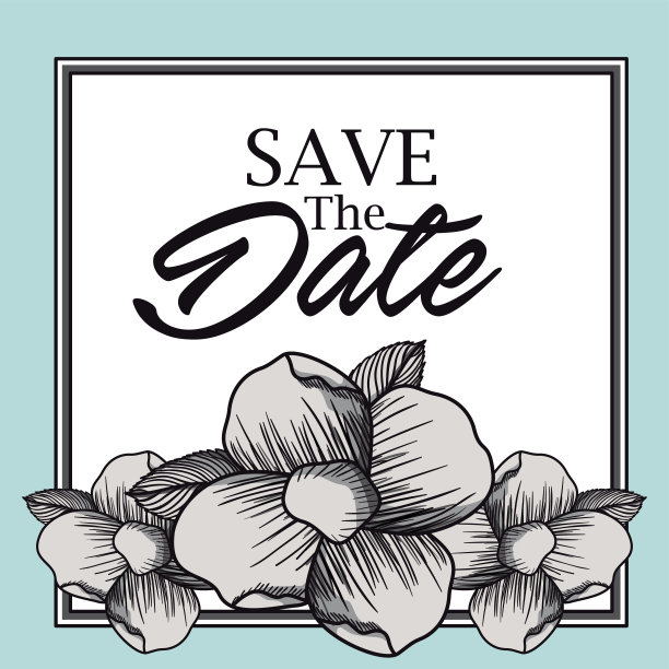 花的框架设计图片下载