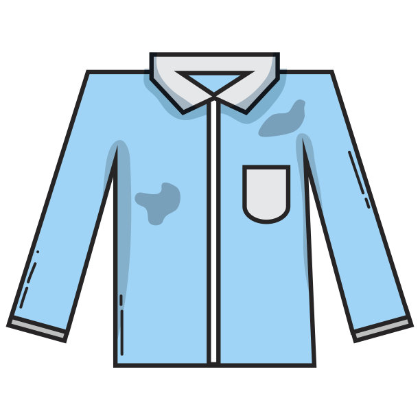 有污迹的优雅衬衫图片下载