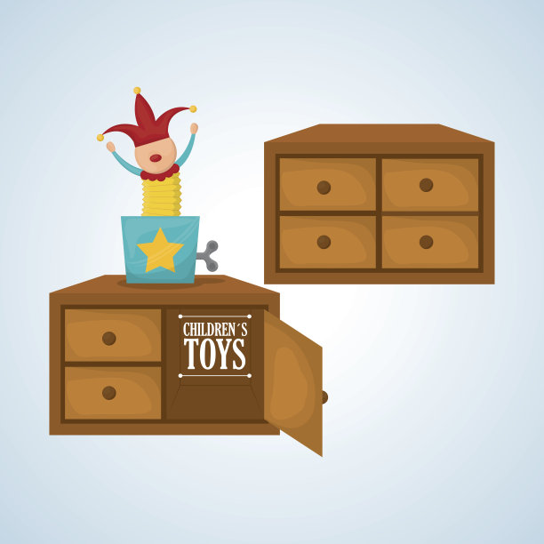 玩具设计，童年和游戏概念图片下载