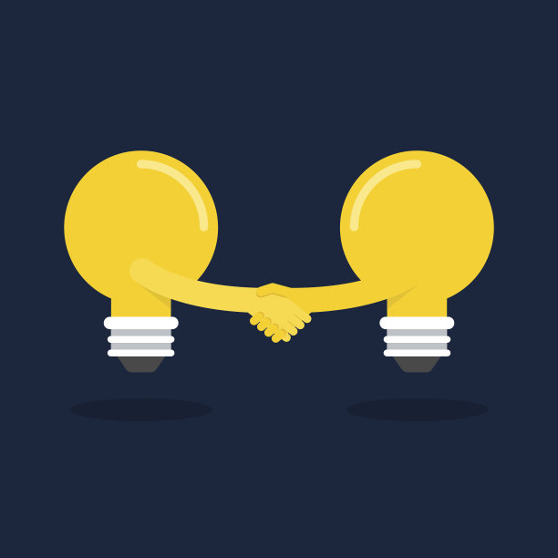 头脑风暴和创意概念平面设计图片下载