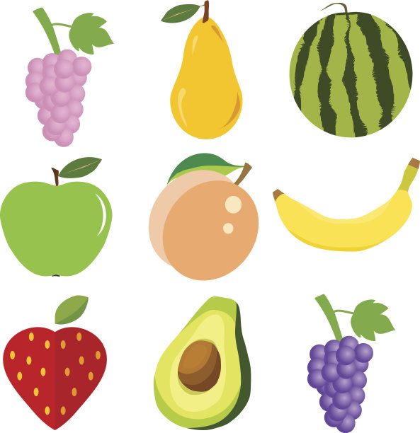 一组水果图片下载