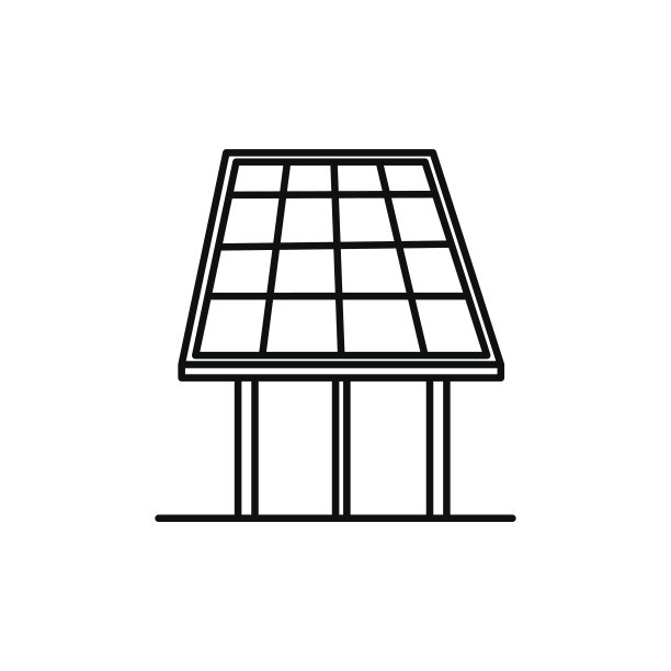 太阳能电池板的图标图片下载